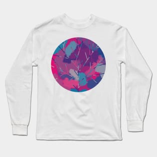 Color Splash Tree / Nature Long Sleeve T-Shirt